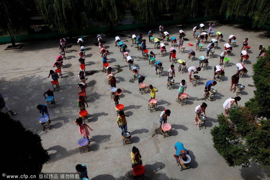 Seguridad en el agua ense?anza en Henan