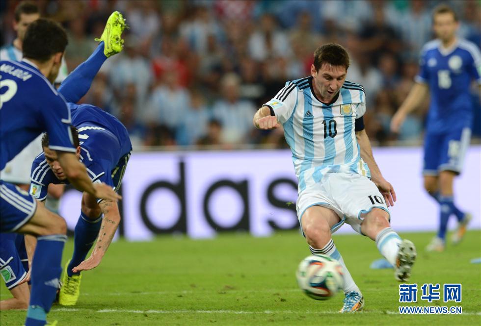 MUNDIAL 2014: Argentina 2- Bosnia Herzegovina 1