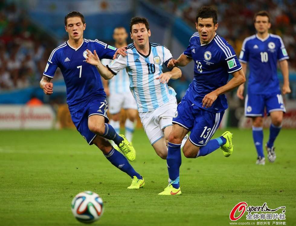 MUNDIAL 2014: Argentina 2- Bosnia Herzegovina 1