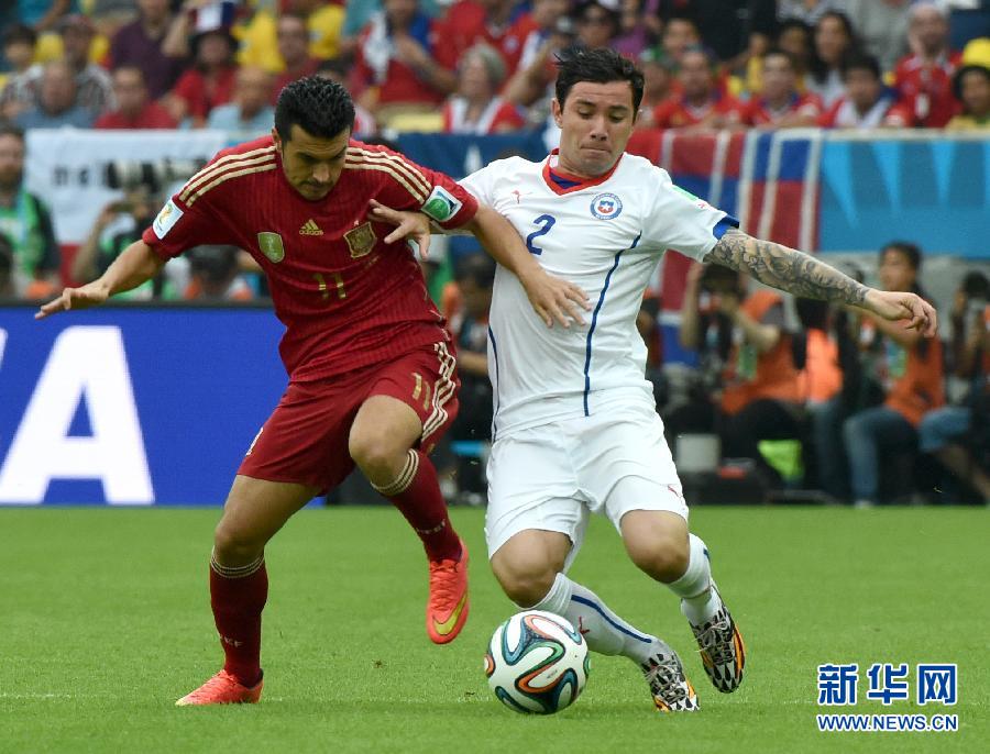 MUNDIAL 2014: Chile elimina a selección campeona con triunfo 2-0