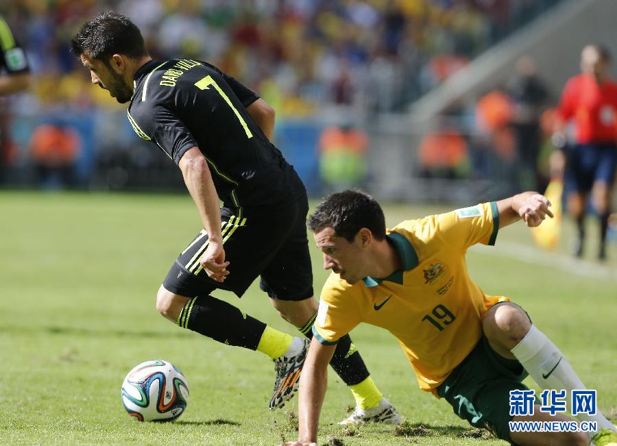 MUNDIAL 2014: Espa?a se despide de Brasil con victoria 3-0 ante Australia