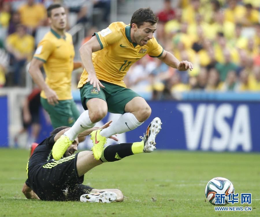 MUNDIAL 2014: Espa?a se despide de Brasil con victoria 3-0 ante Australia