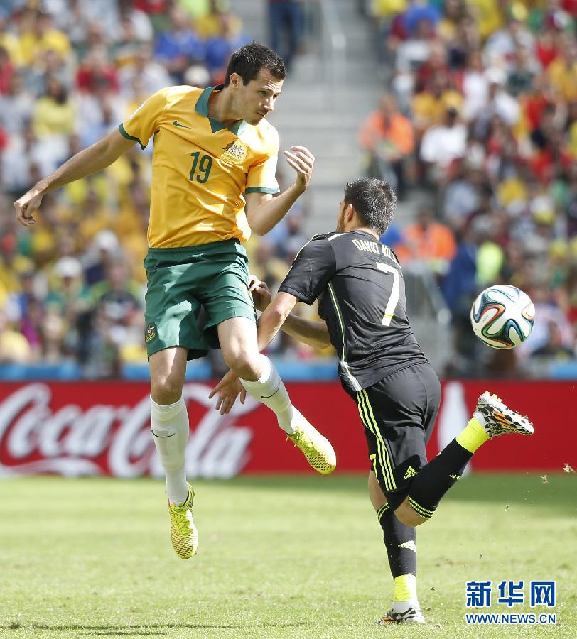 MUNDIAL 2014: Espa?a se despide de Brasil con victoria 3-0 ante Australia