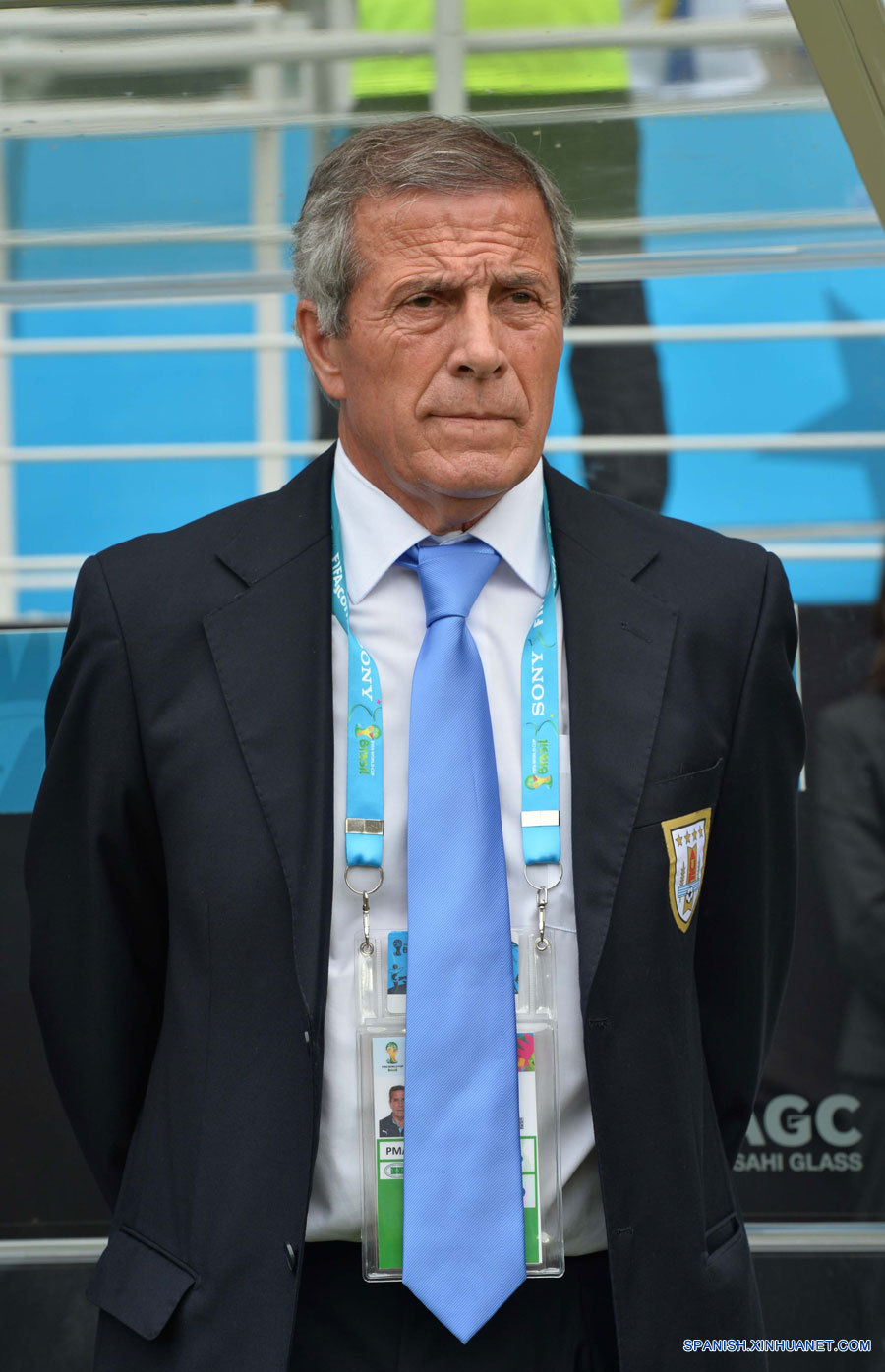 MUNDIAL 2014: Tabárez reacciona satisfecho por triunfo uruguayo sobre Italia