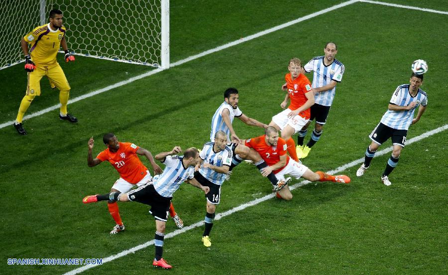 MUNDIAL 2014-Crónica: Argentina elimina a Holanda en tiros penales 