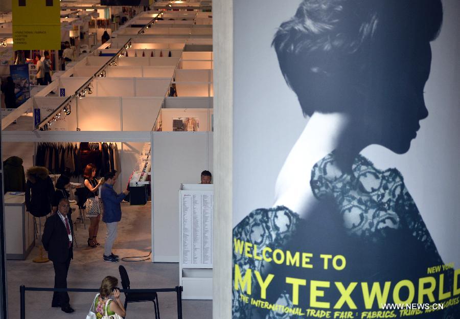 Feria del Textil y Moda de China atrae multitudes en Nueva York