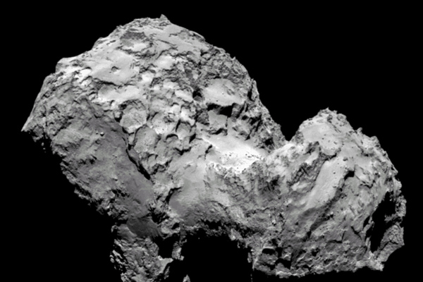 La sonda Rosetta entra en la órbita del cometa