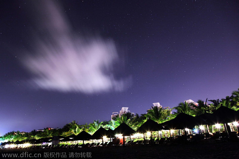 Sanya, en Hainan es reconocida como la mejor playa de China. [Foto: IC] 