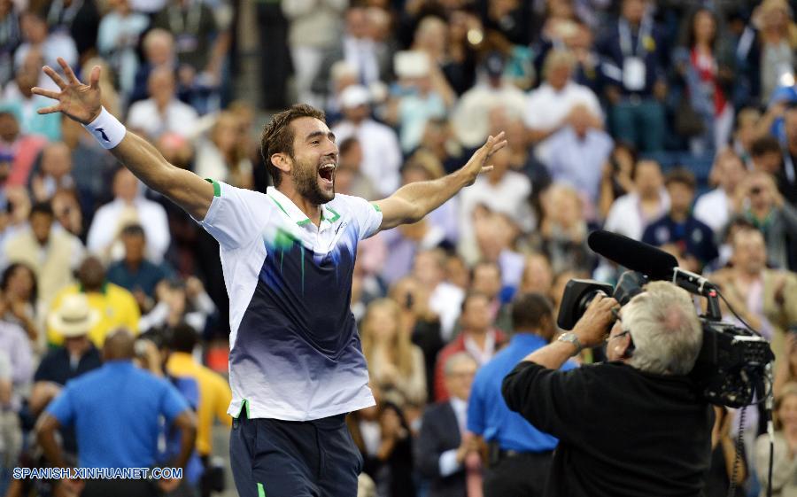 Tenis: Marin Cilic gana Abierto de EEUU tras vencer a Kei Nishikori 3-0