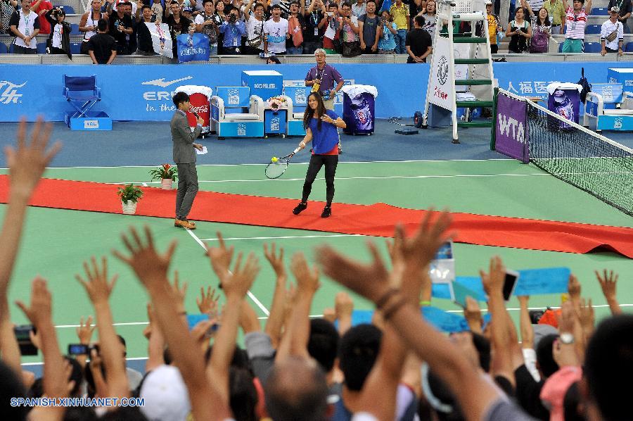 Hubei: Ceremonia de despedida para Li Na por su retiro del deporte en Wuhan