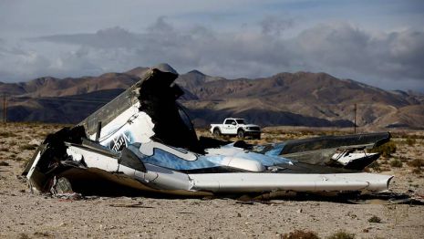 Se desintegra en el aire una nave espacial de Virgin Galactic