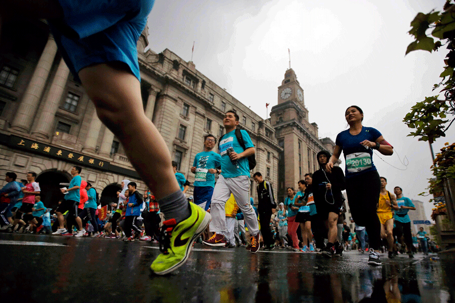 Maratón de Shanghai 2014