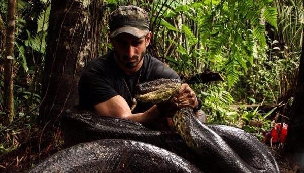 Reportero se dejará devorar vivo por una anaconda