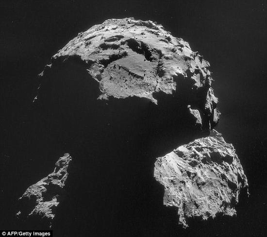 Llegada de Philae a 67P ?Una bienvenida alienígena?