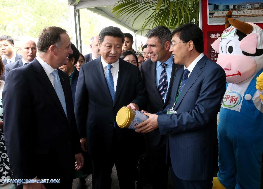 Xi pide cooperación China-Nueva Zelanda en agricultura y ganadería