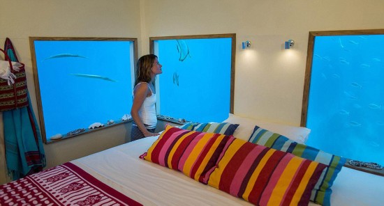 El hotel subacuático en la Isla de Pemba