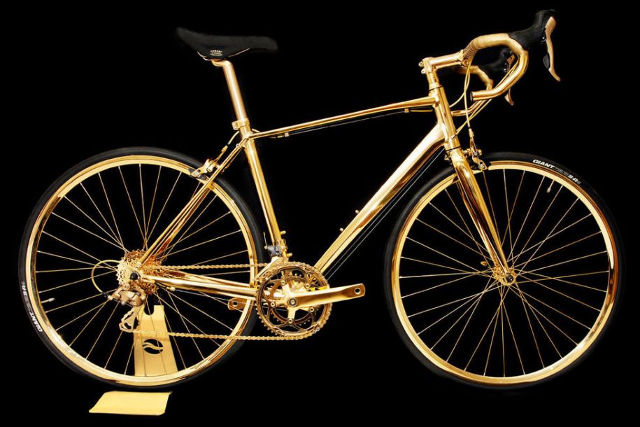 Bicicleta de oro