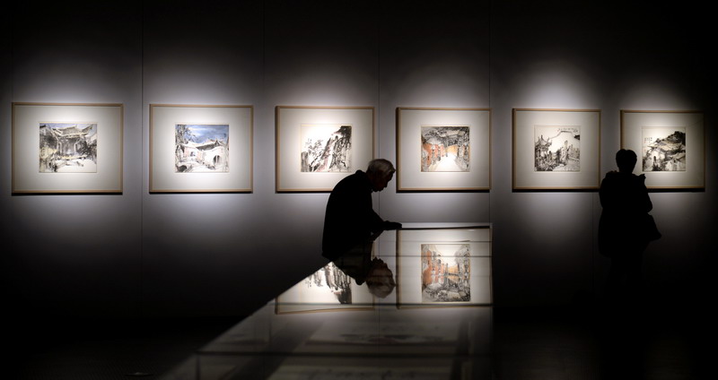 La Tercera Bienal de Pintura China Tradicional se inauguró el 23 de diciembre en el Museo de Arte de Zhejiang en Hangzhou.