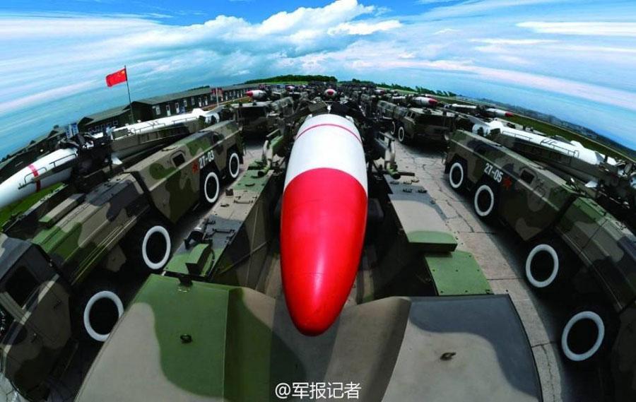 Foto de archivo muestra un misil de corto alcance DF-11. [Foto/Xinhua]