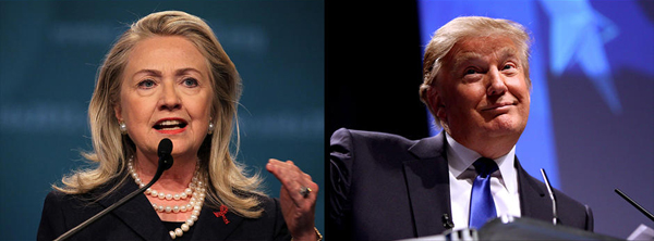 Libran Hillary y Trump batalla en redes sociales