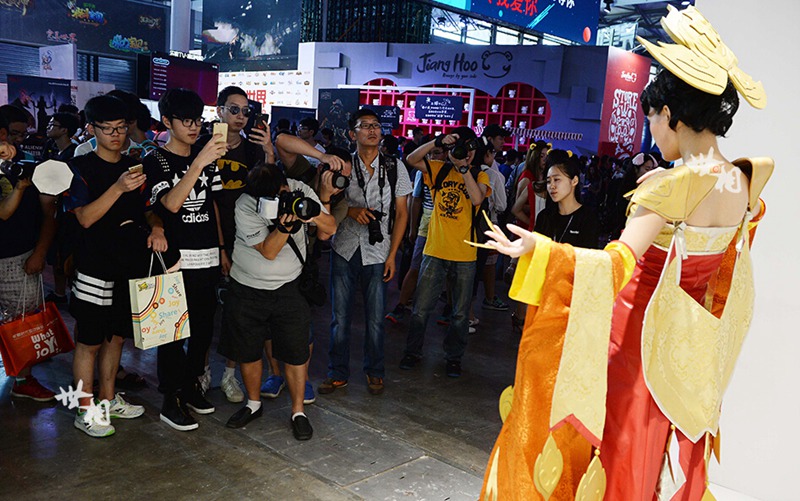 Modelo de “cosplay” participa en ChinaJoy