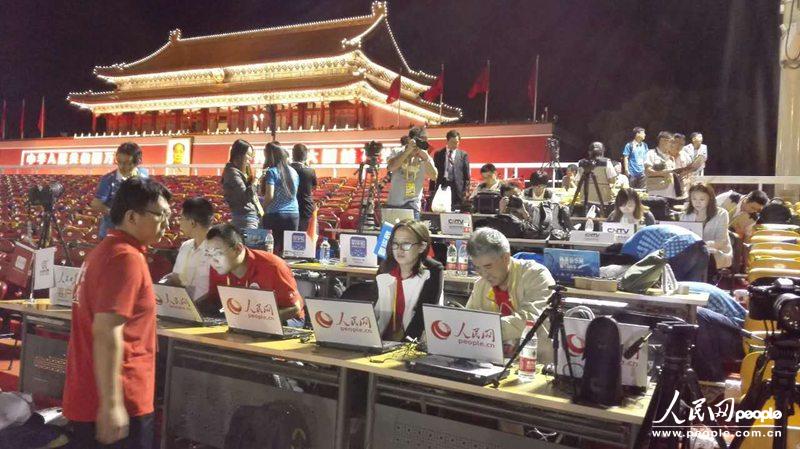 Los periodistas de Pueblo en Línea ya están listos para cubrir el desfile del Día de la Victoria