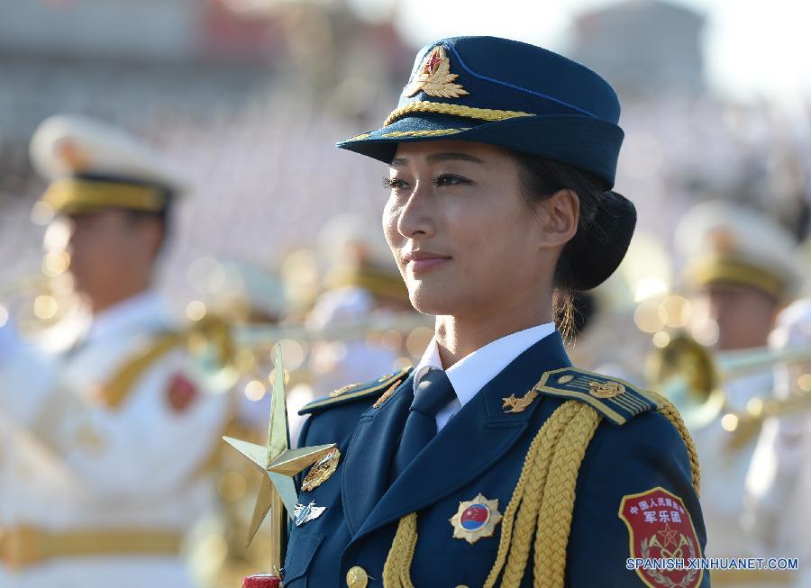 Tropas listas para desfile del Día de la Victoria de China