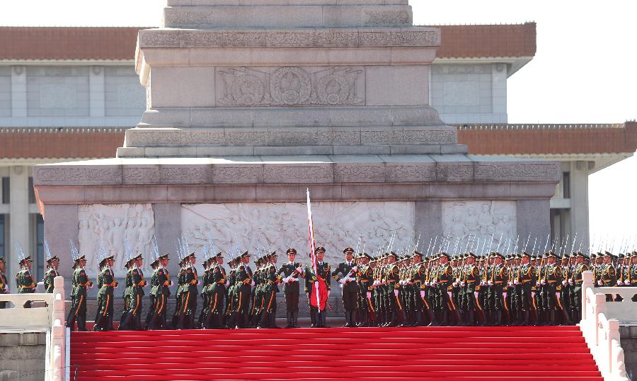 Empieza el desfile militar del Día de la Victoria en Beijing