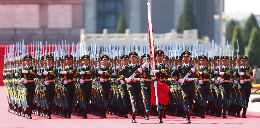 Empieza el desfile militar del Día de la Victoria en Beijing