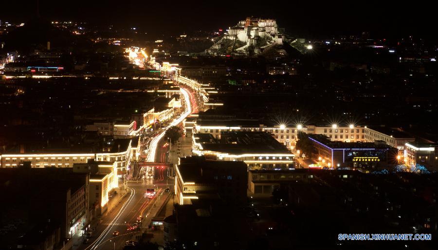 Enorme cambio en Lhasa en 50 a?os