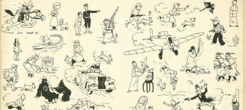 Venden dibujo de héroe "Tintin" en 1,2 millones de dólares en Hong Kong