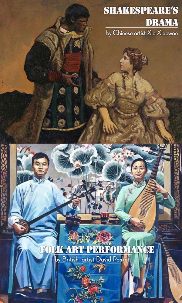 China y Reino Unido desde la pintura del otro