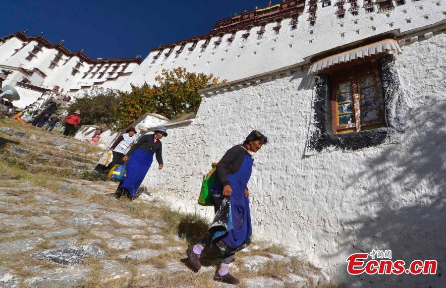 Palacio de Potala adquiere un nuevo aspecto después de su remodelación