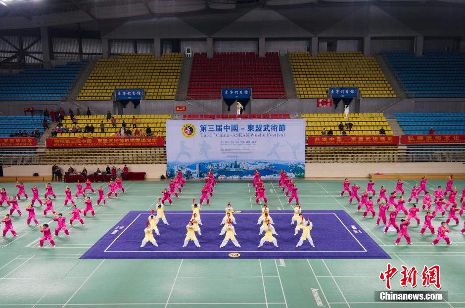 Se inaugura en Liuzhou el Tercer Festival de Wushu China-ASEAN 