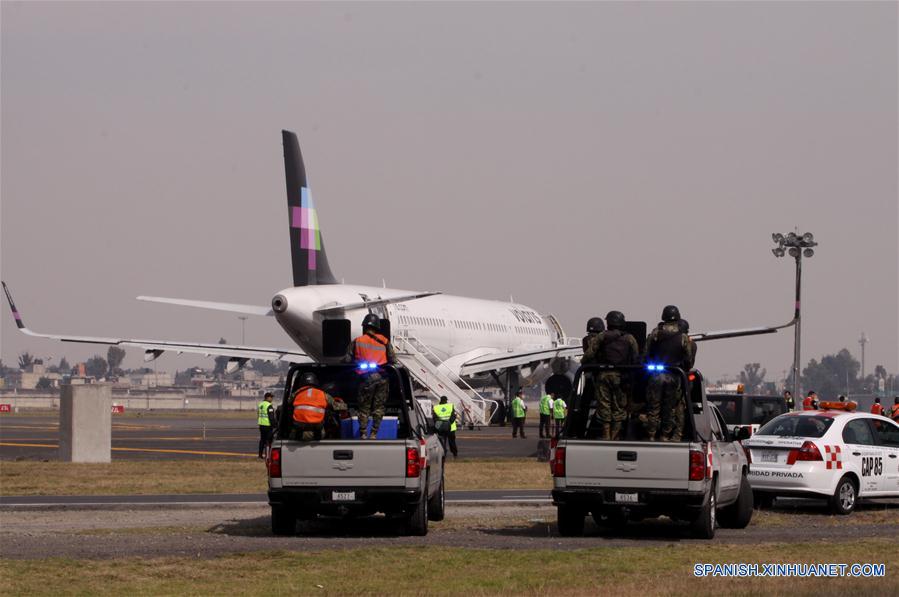 Falsa alarma de bomba activa seguridad en aeropuerto de Ciudad de México