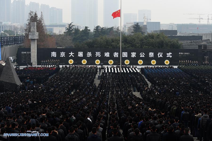 China celebra ceremonia en memoria de víctimas de Masacre de Nanjing