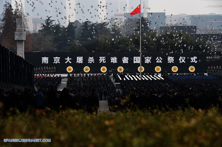 China celebra ceremonia en memoria de víctimas de Masacre de Nanjing