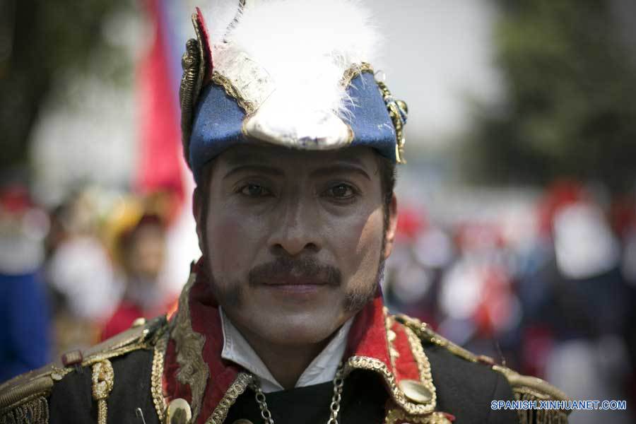 Celebración del 154 aniversario de la Batalla de Puebla en México