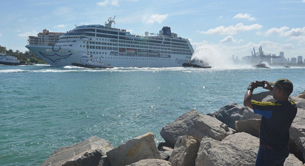 Regresa a Miami el primer crucero entre EE.UU. y Cuba en 50 a?os