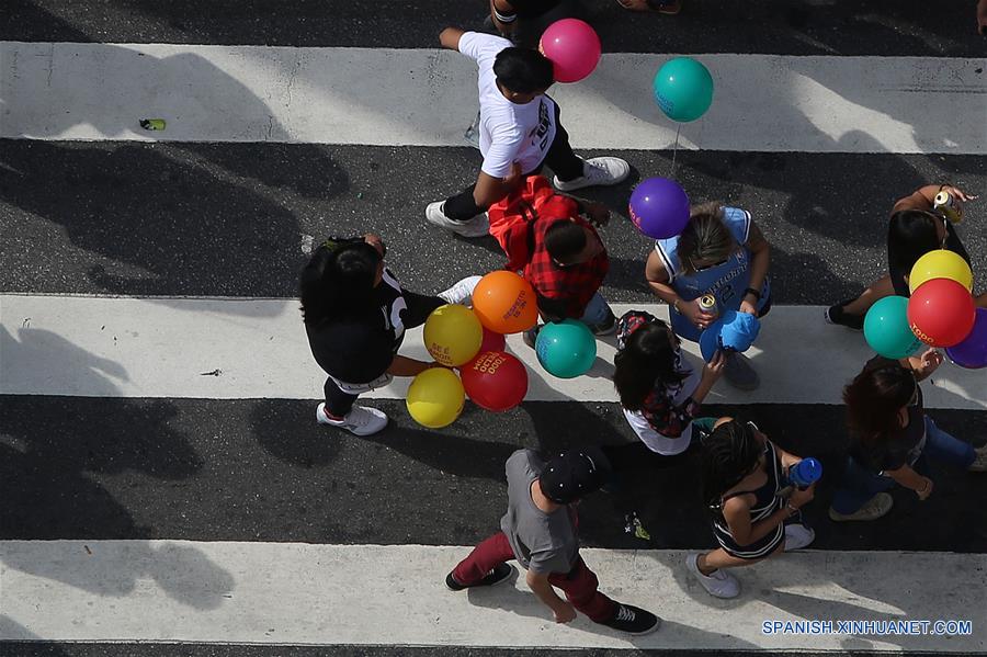 Desfile del Orgullo Gay en Sao Paulo, Brasil