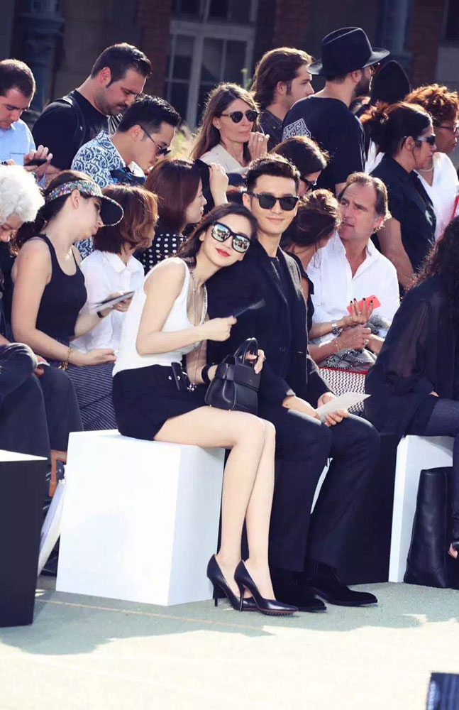 Nueva foto de Huang Xiaoming y Angelababy