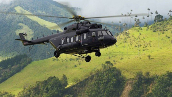 Confirman muerte de 17 militares en helicóptero en Colombia