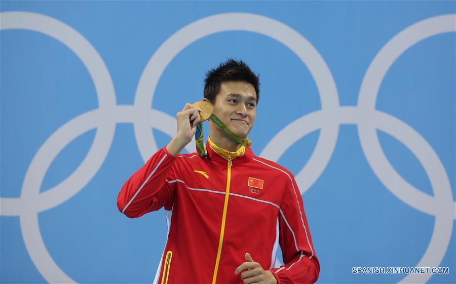 Río 2016: Chino Sun Yang logra oro olímpico en 200 metros libre masculino