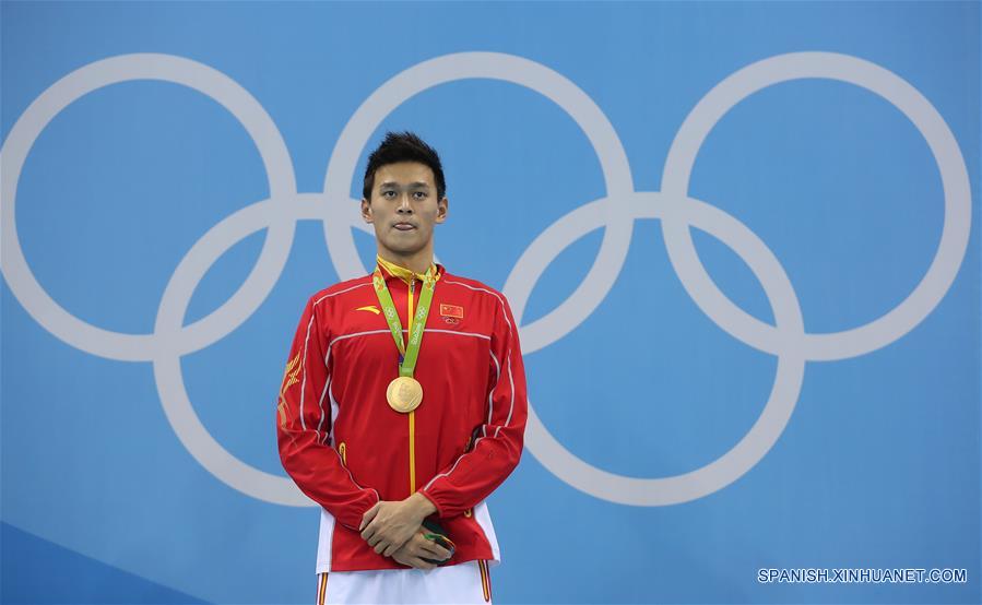 Río 2016: Chino Sun Yang logra oro olímpico en 200 metros libre masculino