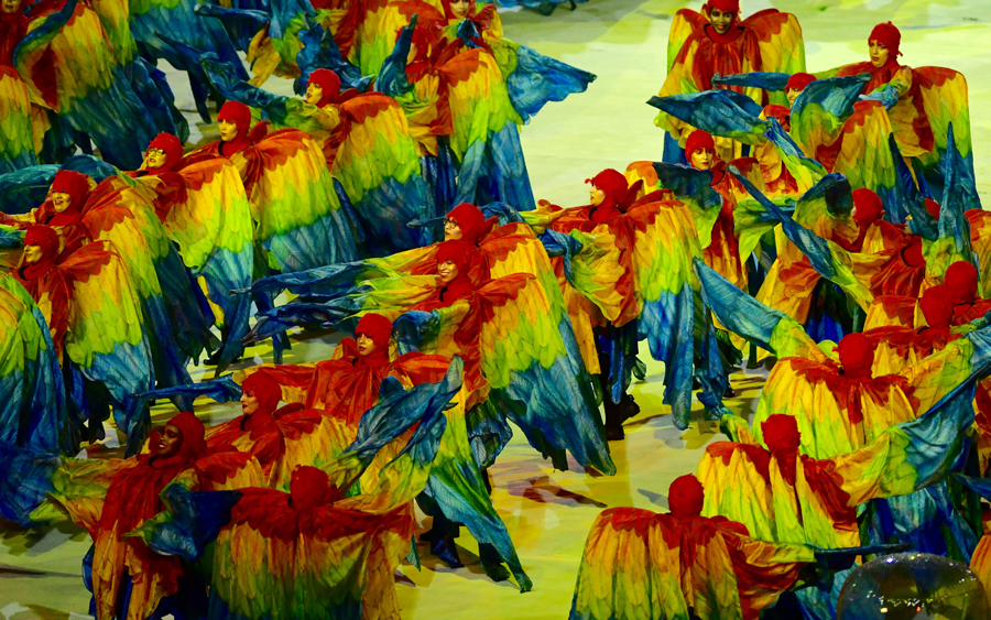 Brasil clausura Río 2016 a golpe de samba y carnaval