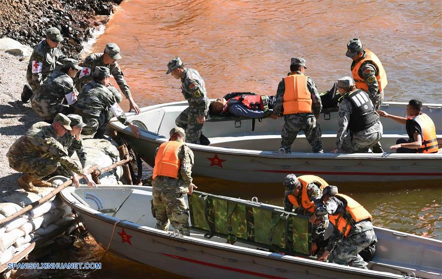 Equipos militares de China y EEUU participan en ejercicio conjunto de ayuda humanitaria y alivio de desastres en Kunming