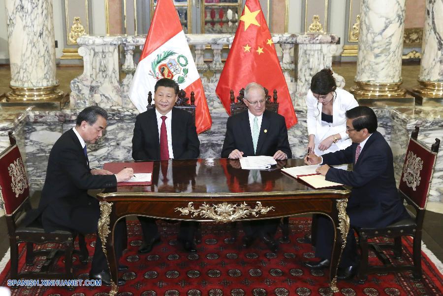 China y Perú acuerdan promover mejor y más rápido desarrollo de lazos bilaterales