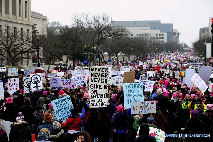 "Marcha de las Mujeres" en Washington D.C.