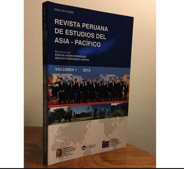 Presentarán en Lima la Revista Peruana sobre Estudios de Asia Pacífico