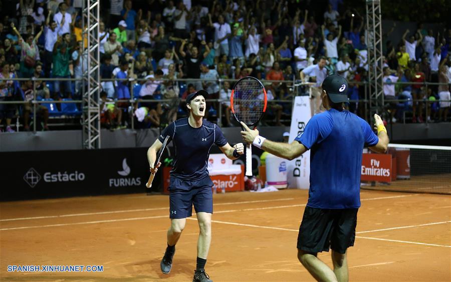 Abierto de Río: Soares y Murray, Cabal y Farah, Peralta y Zeballos y Carre?o y Cuevas avanzan a semifinales de dobles